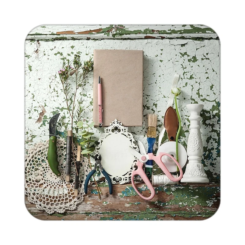 زیر لیوانی کاکتی طرح گل مدل mp17502