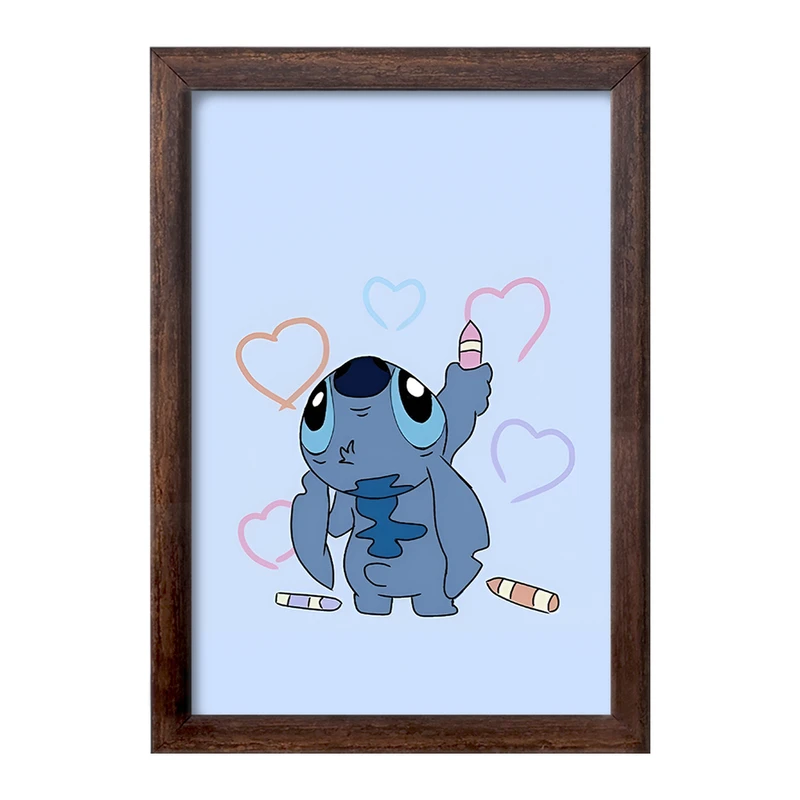 تابلو خندالو طرح استیچ کد F3330