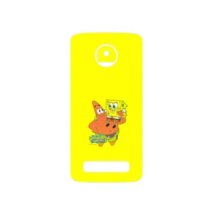 MAHOOT SpongeBob SquarePants Cover Sticker for Motorola Moto Z Play