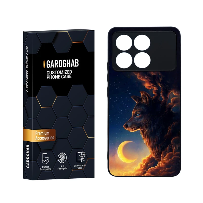 کاور گارد قاب مدل پسرانه مناسب برای گوشی موبایل شیائومی Redmi K70 / K70 Pro / Poco F6 Pro 5G
