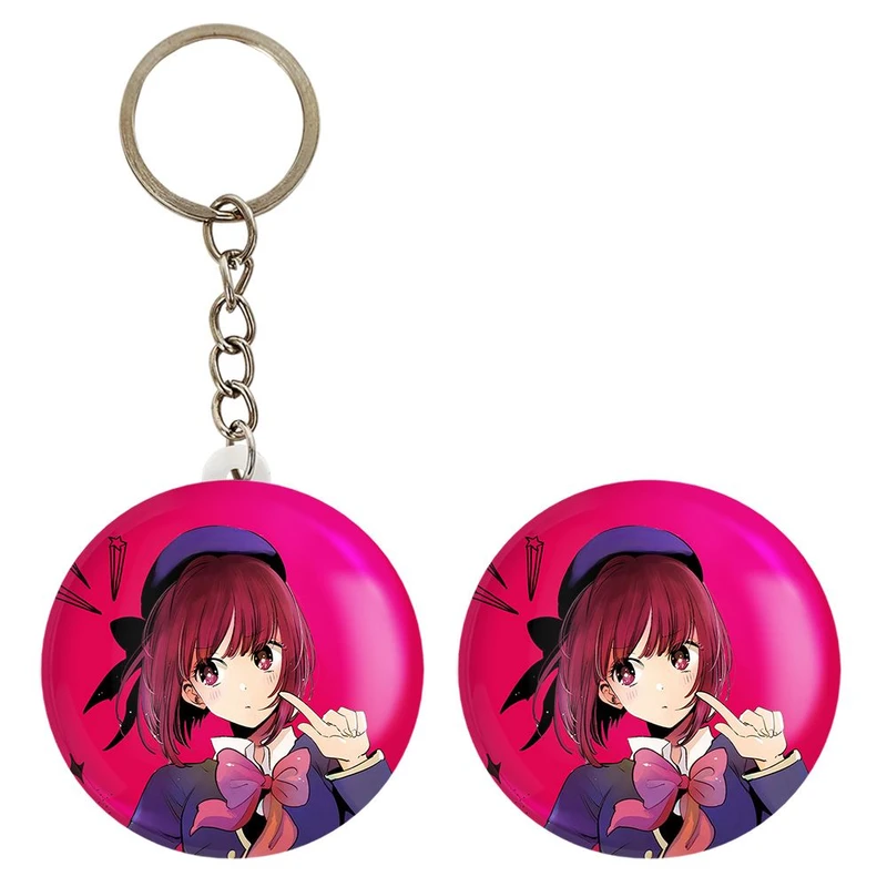 پیکسل خندالو مدل کانا آریما انیمه اوشی نو کو ستاره من Oshi No Ko کد 27480 به همراه جاکلیدی