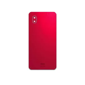 MAHOOT Matte-Warm-Red Cover Sticker for Samsung Galaxy A01 Core