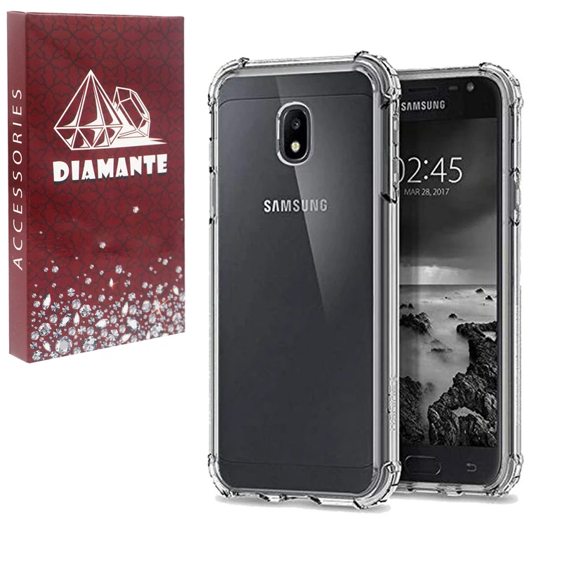 کاور دیامانته مدل بی رنگ مناسب برای گوشی موبایل سامسونگ Galaxy J5 Pro / J530