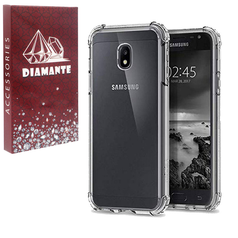 کاور دیامانته مدل بی رنگ مناسب برای گوشی موبایل سامسونگ Galaxy J5 Pro / J530
