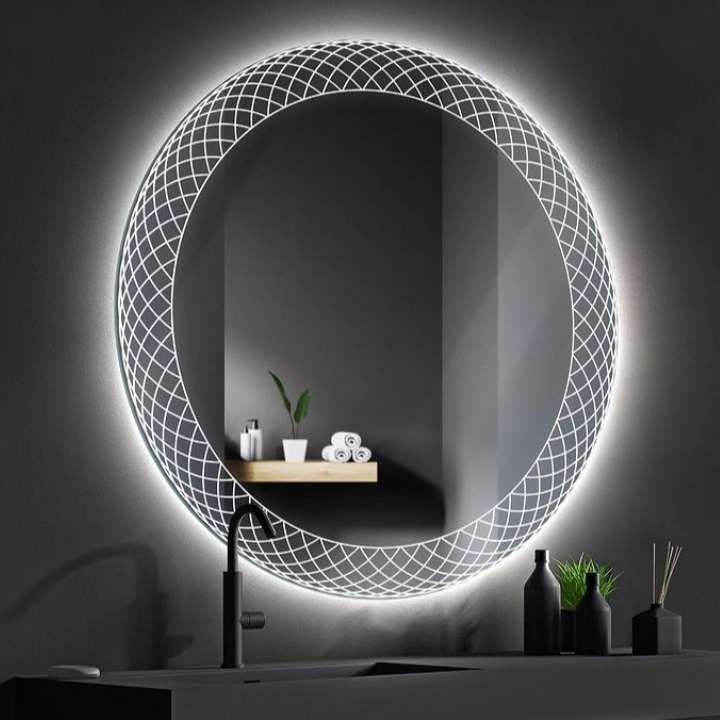 آینه آتریکس مدل بک لایت کد MD61