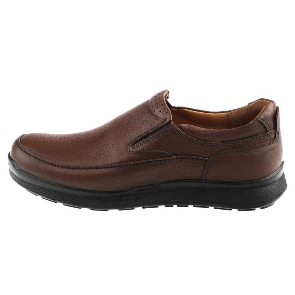 کفش روزمره مردانه آذر پلاس مدل چرم طبیعی کد 1A503 -  - 1