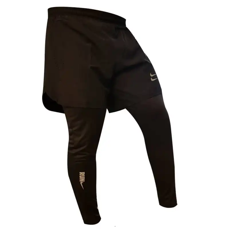 لگینگ ورزشی مردانه مدل شلوارک دار کد NK