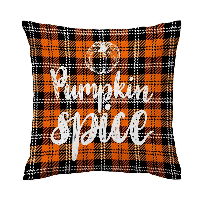 کاور کوسن مدل pumpkin spice کد 4157