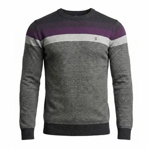 پلیور یقه گرد مردانه مدل kh1