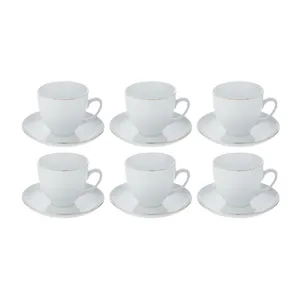  سرویس قهوه خوری 12 پارچه چینی تقدیس مدل ارکیده کد 20 