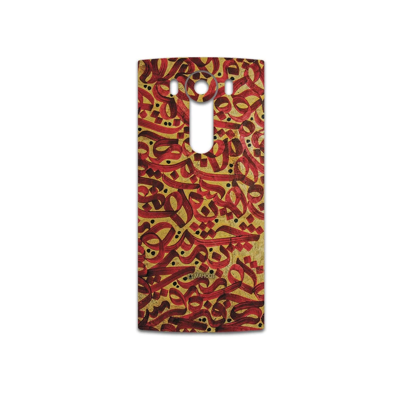 برچسب پوششی ماهوت مدل Nastaliq-6 مناسب برای گوشی موبایل ال جی V10