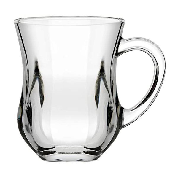 استکان دسته دار ساغر شاپ مدل دم مجموعه 4 عددی