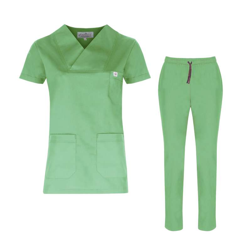 ست روپوش و شلوار جراحی مونوتیپ مدل A-015-K