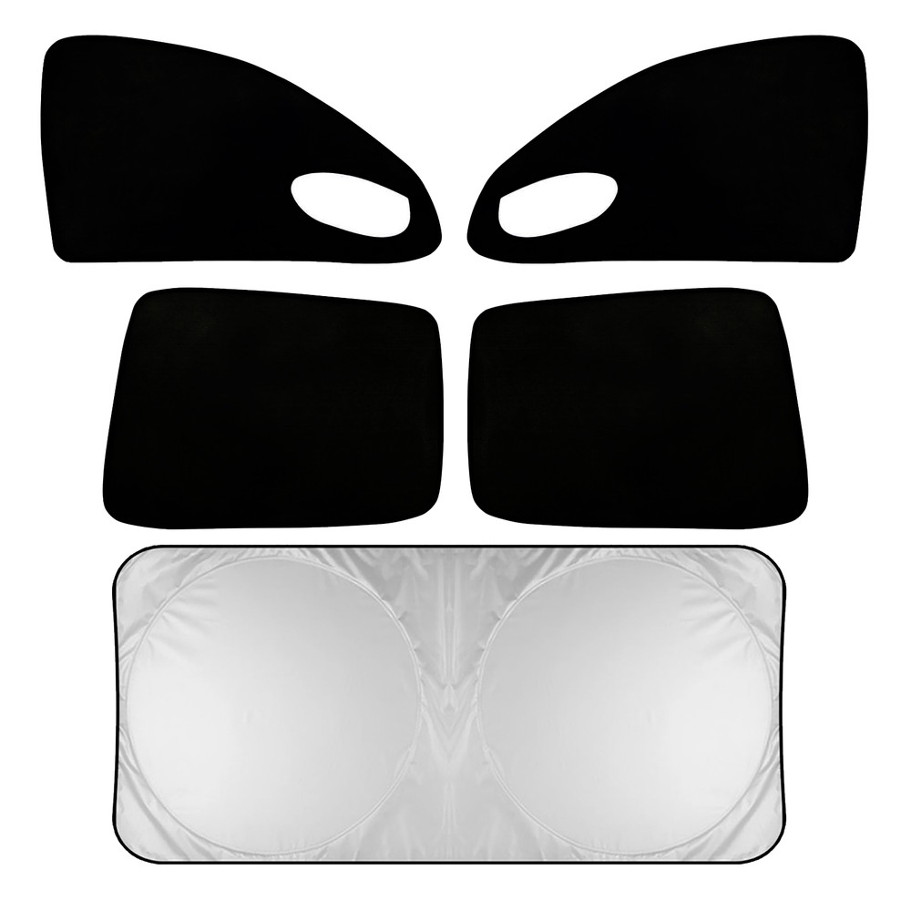 آفتاب گیر خودرو مدل UV RESISTANT مناسب برای سمند LX مجموعه 5 عددی