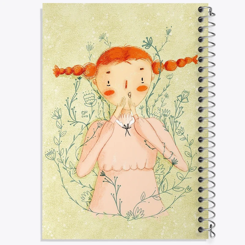 دفتر لیست خرید 50 برگ خندالو طرح جودی آبوت Judy Abbott کد 31140