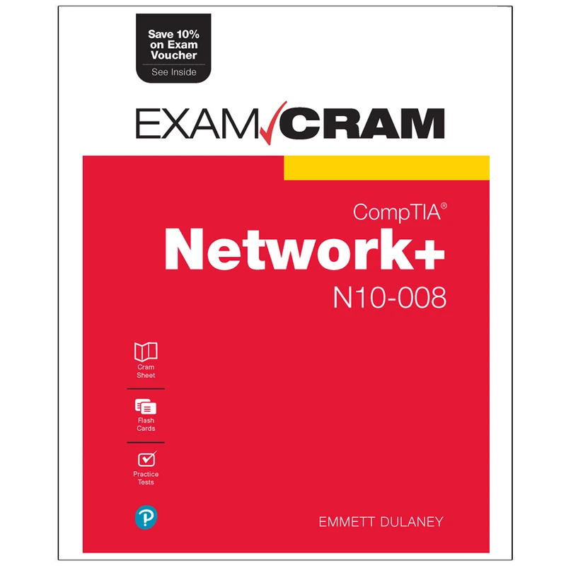 کتاب CompTIA Network+ N10-008 Exam Cram اثر Emmett Dulaney انتشارات رایان کاویان