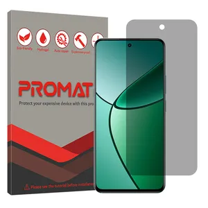 Promate Resistant model privacy screen protector suitable for Realme 12 Plus Mobile phone 