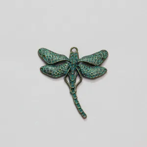 آویز گردنبند زنانه مدل سنجاقک کد HN1634