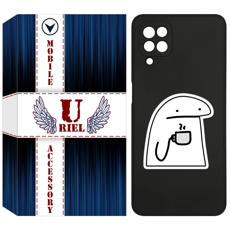 کاور یوریل قاب مدل KSH کد 79 طرح پوکرفیس مناسب برای گوشی موبایل سامسونگ Galaxy A12 / A12 Nacho / M12