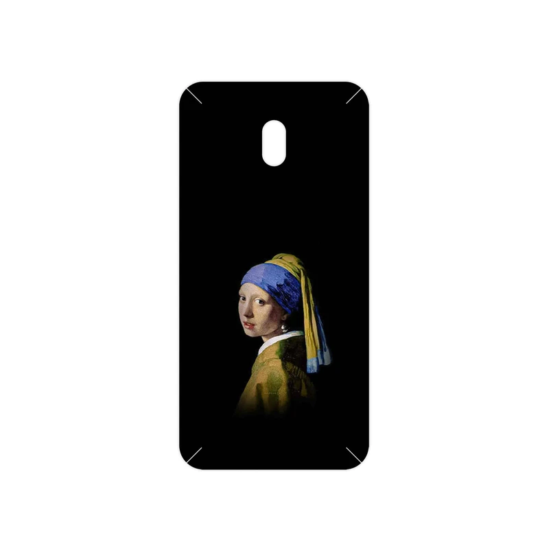 برچسب پوششی ماهوت مدل Girl with a Pearl Earring of Vermeer مناسب برای گوشی موبایل شیائومی Redmi 8A
