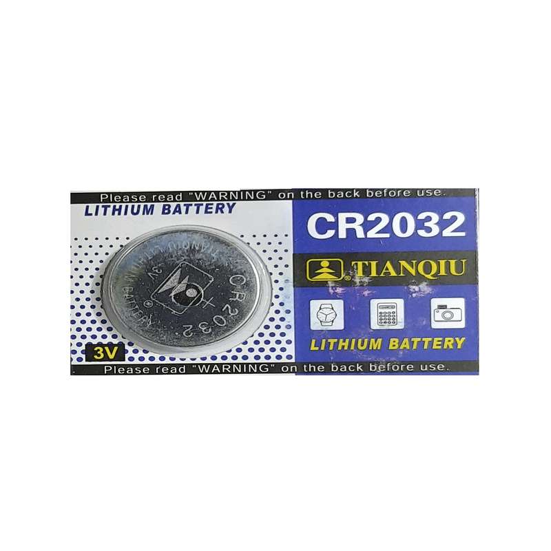 باتری سکه ای تیانکیو مدل CR2032 باتری سکه ای تیانکیو مدل CR2032