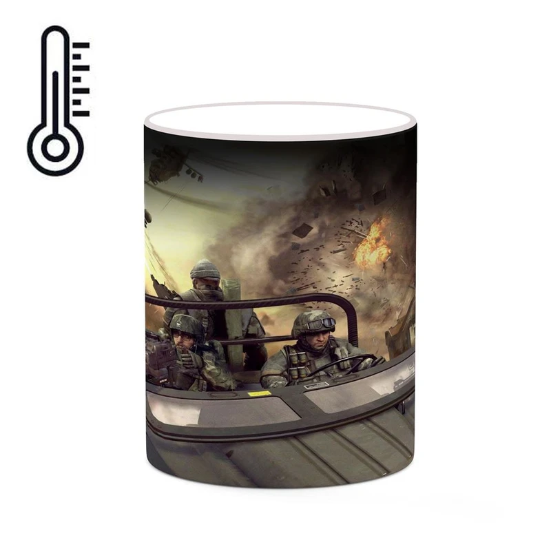 ماگ حرارتی کاکتی مدل بازی بتلفیلد Battlefield 1942 کد mgh27619