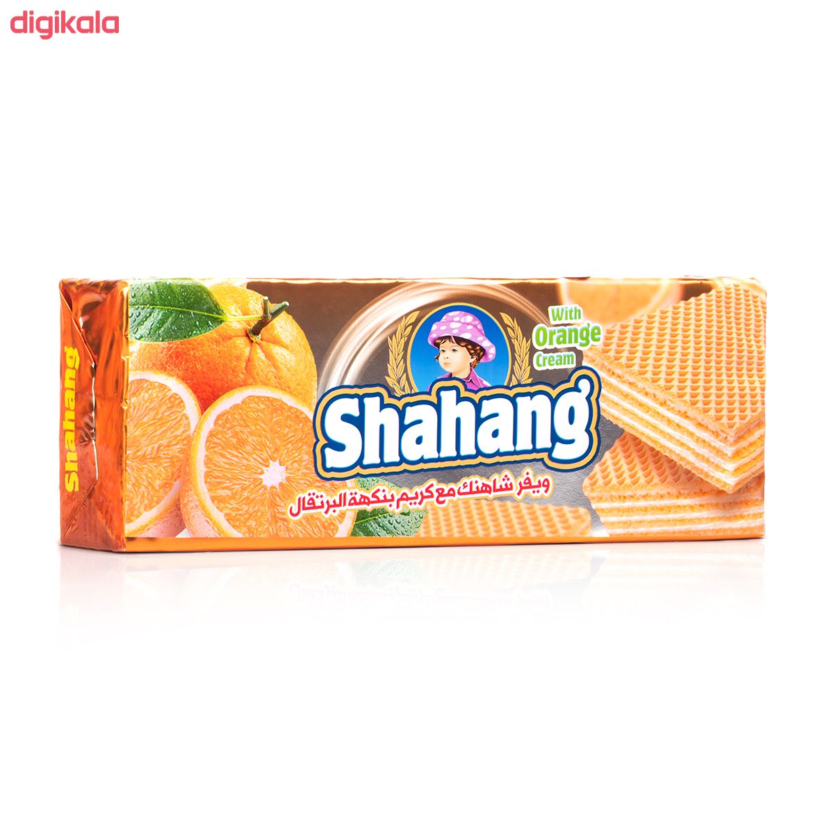 ویفر مانژ با کرم پرتقال شاهنگ - 135 گرم main 1 1