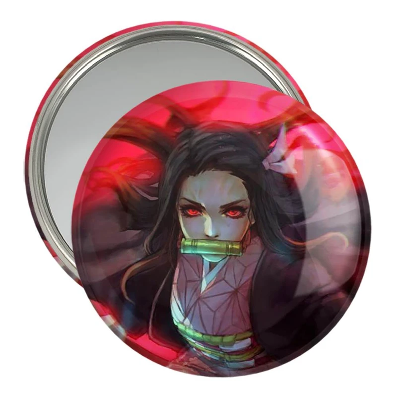 آینه جیبی خندالو مدل نزوکو کامادو انیمه شیطان کش  کد 12792