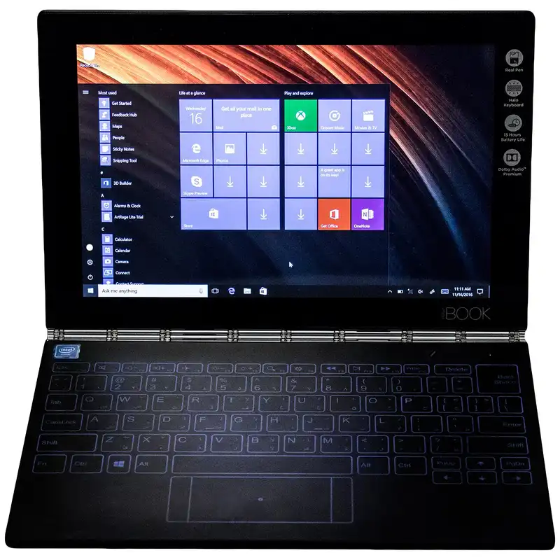 تبلت لنوو مدل (Yoga Book With Windows (WiFi ظرفیت 64 گیگابایت