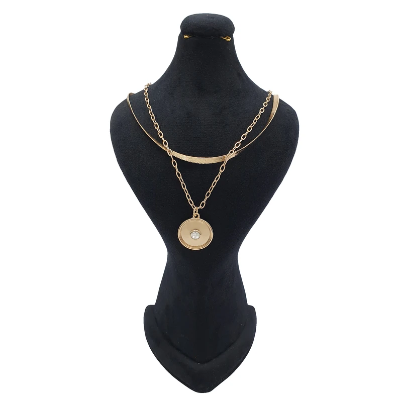 گردنبند زنانه سیکس مدل خورشید درخشان