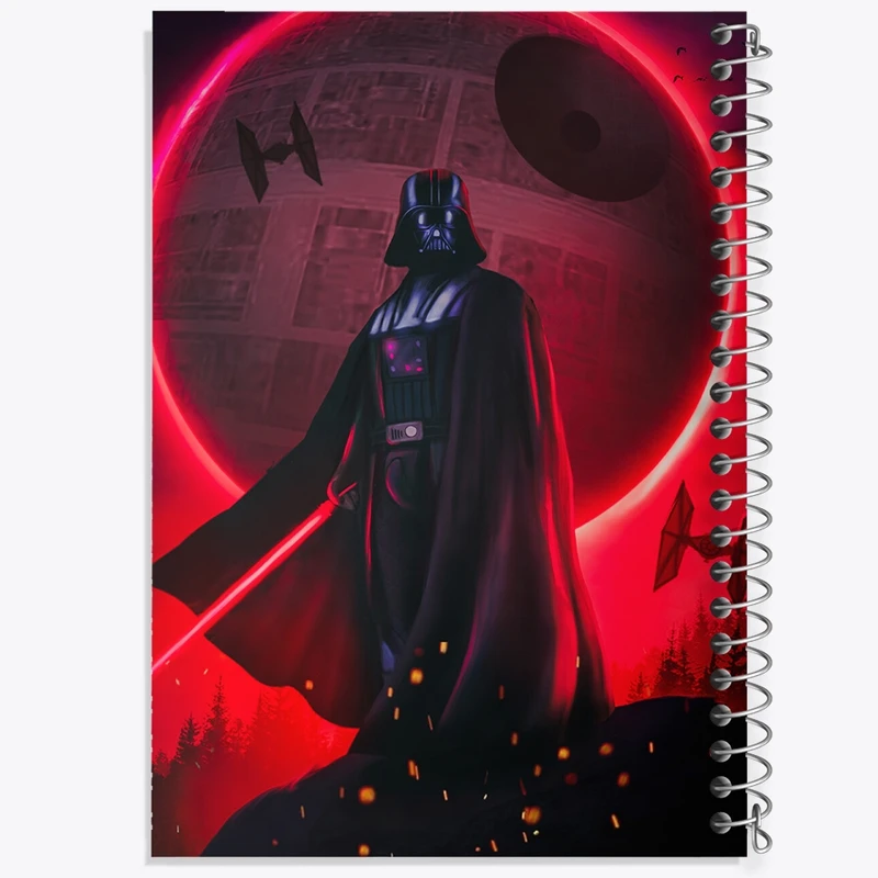 دفتر نت موسیقی 50 برگ خندالو مدل جنگ ستارگان (Star Wars) کد F1784