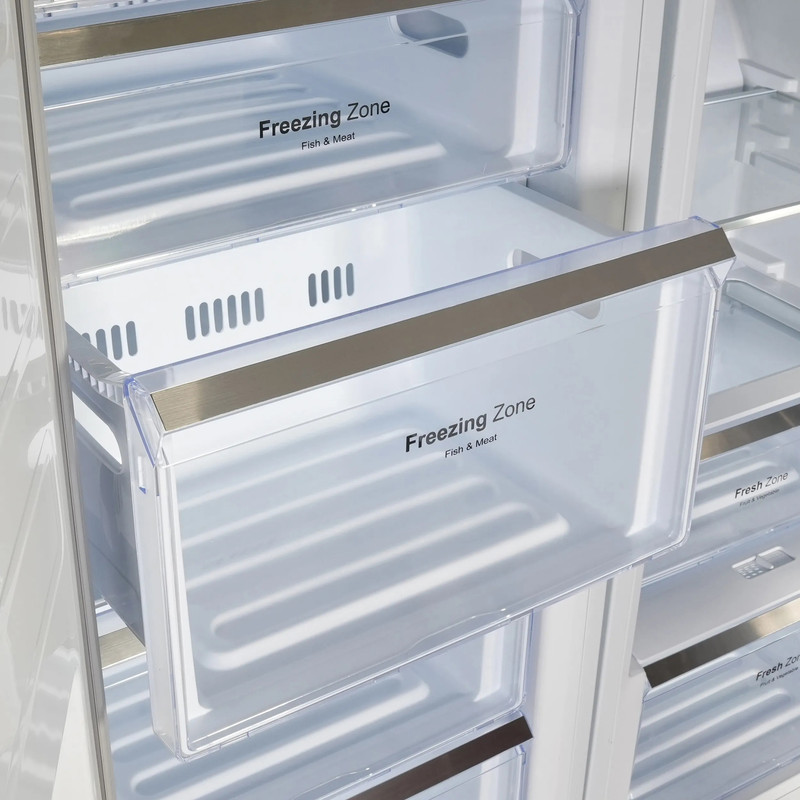 یخچال فریزر دوقلو 20 فوت نیکسان مدل NF6040WDN