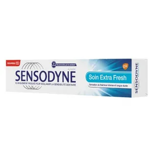 خمیر دندان سنسوداین مدل soin extra حجم 70 میلی لیتر 