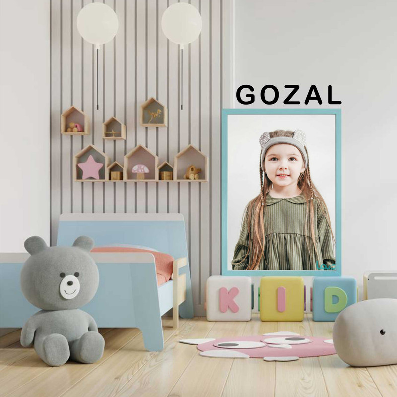 استیکر چوبی کودک مدل حروف انگلیسی کد MDF-M-L