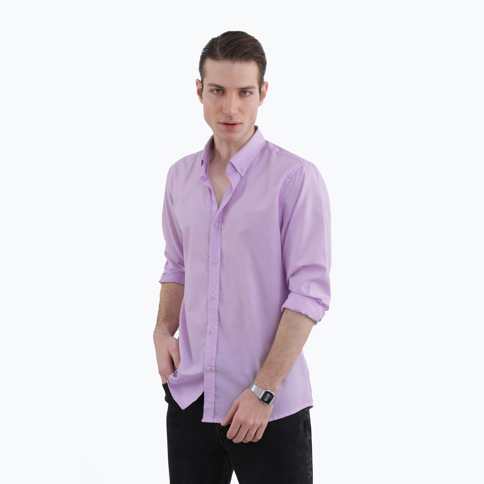 پیراهن آستین بلند مردانه پاتن جامه مدل 102721020300256 -  - 3