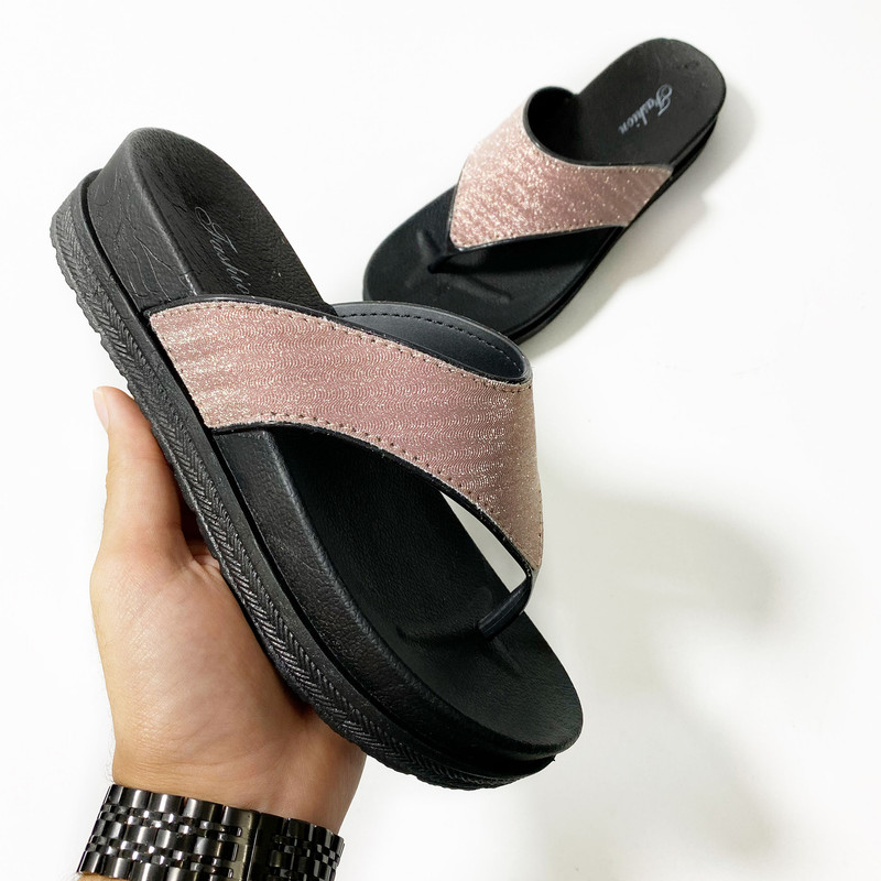 دمپایی لاانگشتی زنانه نیکتا مدل P1-022-PK