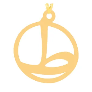 آویز گردنبند طلا 18 عیار زنانه کرابو مدل طKr31393