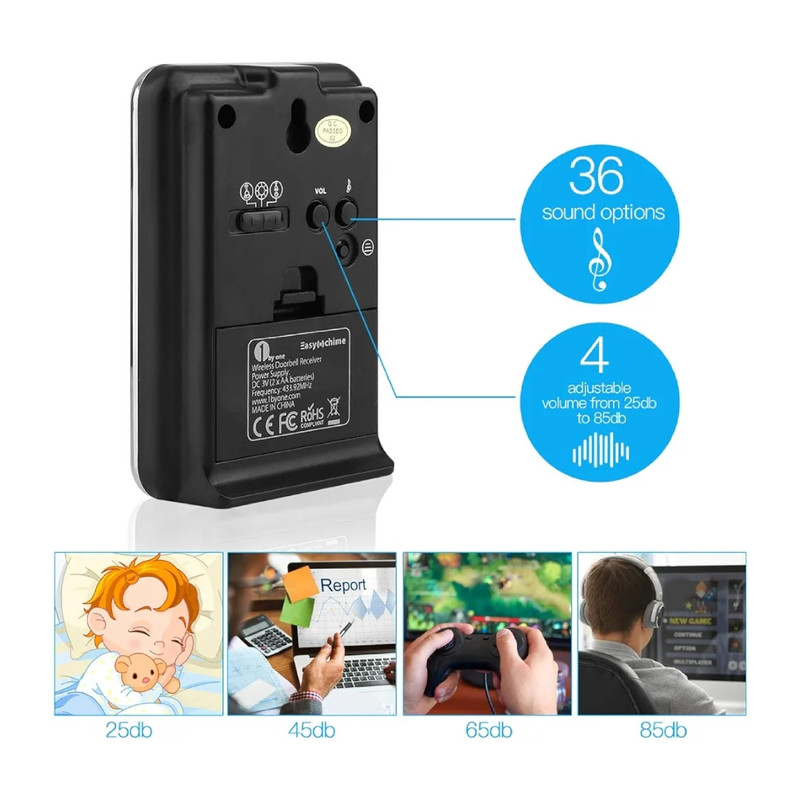 زنگ بی سیم مدل O00QH