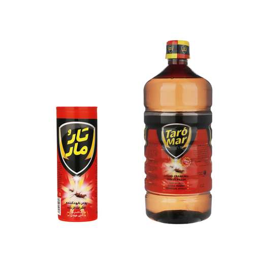 پودر و مایع سوسک کش تار و مار مدل Maaye-Podr مجموعه 2 عددی