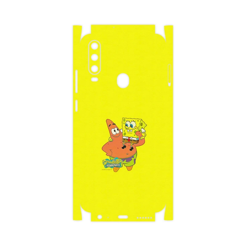 برچسب پوششی ماهوت مدل SpongeBob SquarePants-FullSkin مناسب برای گوشی موبایل جی ال ایکس Shahin 2