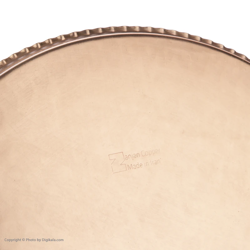 عکس شماره 5 : سینی مسی مس زنجان کد 7