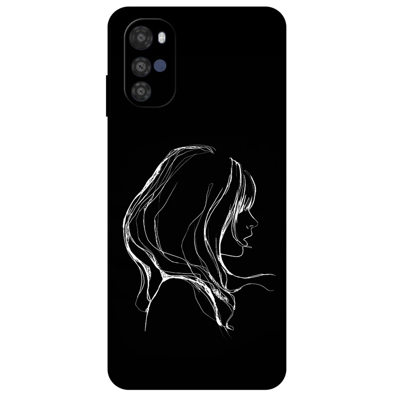 کاور مگافون طرح دخترانه مدل 7766 مناسب برای گوشی موبایل موتورولا Moto E32 / E32s     