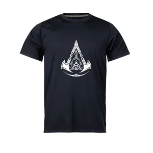 تی شرت آستین کوتاه مردانه مدل     Assassin_N1_0145 رنگ مشکی