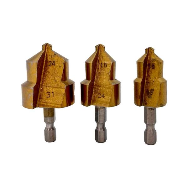 مته تخلیه لوله مدل jt-3 مجموعه 3 عددی