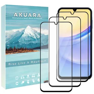 Akuara Full AKU Screen Protector For Samsung Galaxy A03s / A13 4G / A13 5G / A03 Core / A04 / A04s / A04 Core / A23 Three In Pack