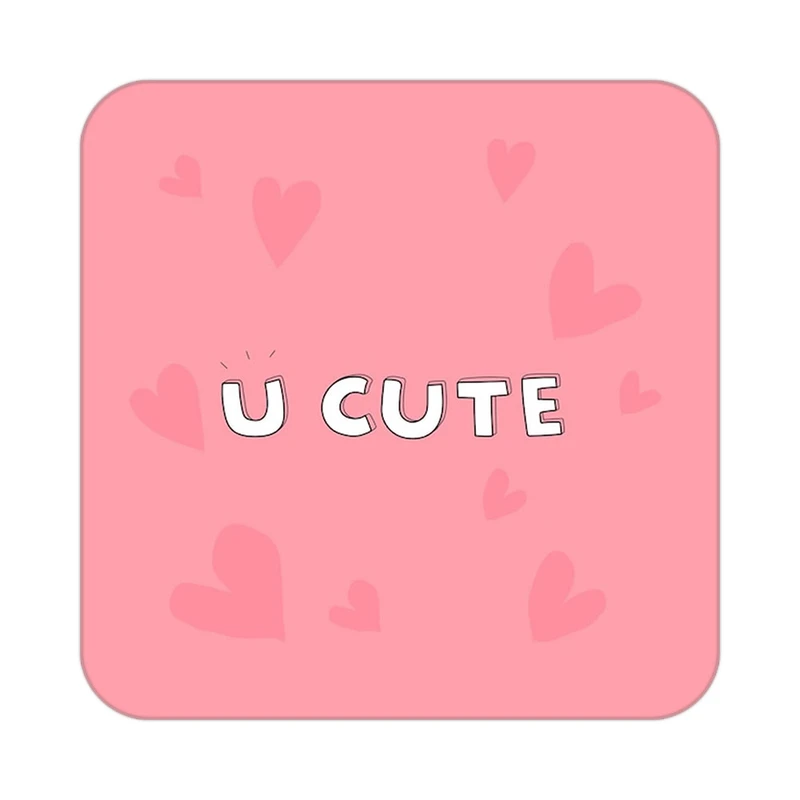 زیر لیوانی کاکتی طرح عاشقانه مدل mp37261