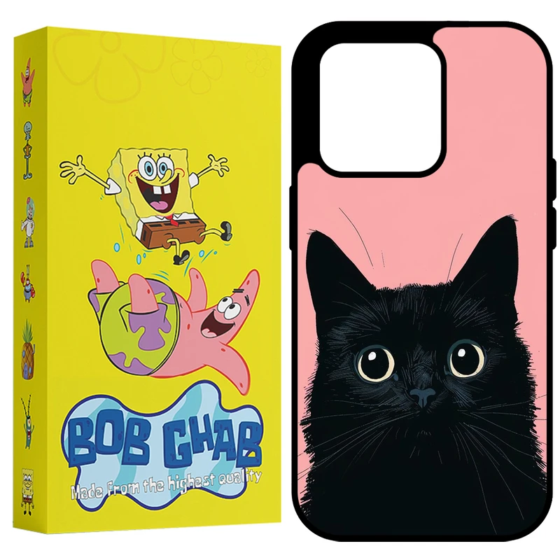 کاور باب قاب طرح گربه مدل BCP12PM مناسب برای گوشی موبایل اپل iPhone 12 Pro Max
