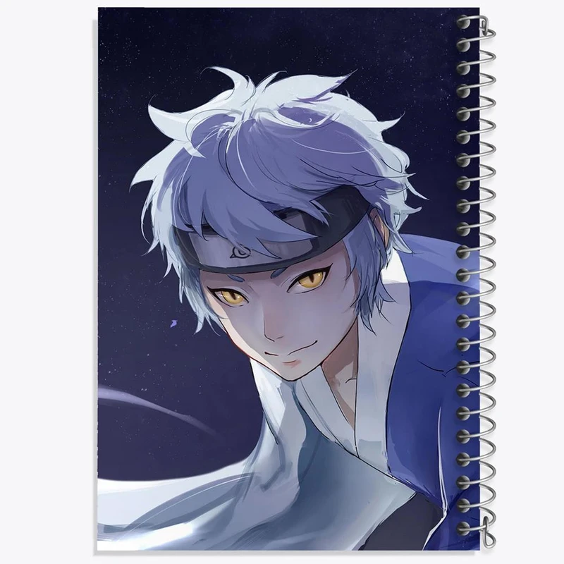 دفتر نت موسیقی 50 برگ خندالو مدل میتسوکی انیمه بوروتو Boruto کد 15748