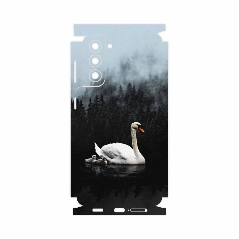 برچسب پوششی ماهوت مدل Swan-Lake-FullSkin مناسب برای گوشی موبایل سامسونگ Galaxy S21 5G