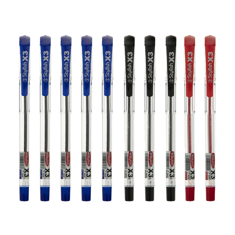 خودکار استایلیش مدل x3  کد 5.3.2 بسته  10 عددی